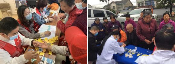 中前社區(qū)：健康服務(wù)走進村 義診活動暖人心