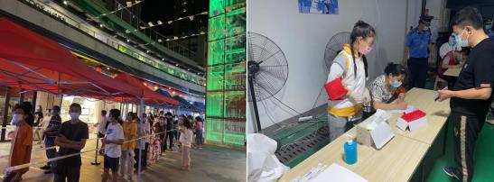 殷巷社區(qū):助力檢測戰(zhàn)疫情 共青團(tuán)員當(dāng)為先